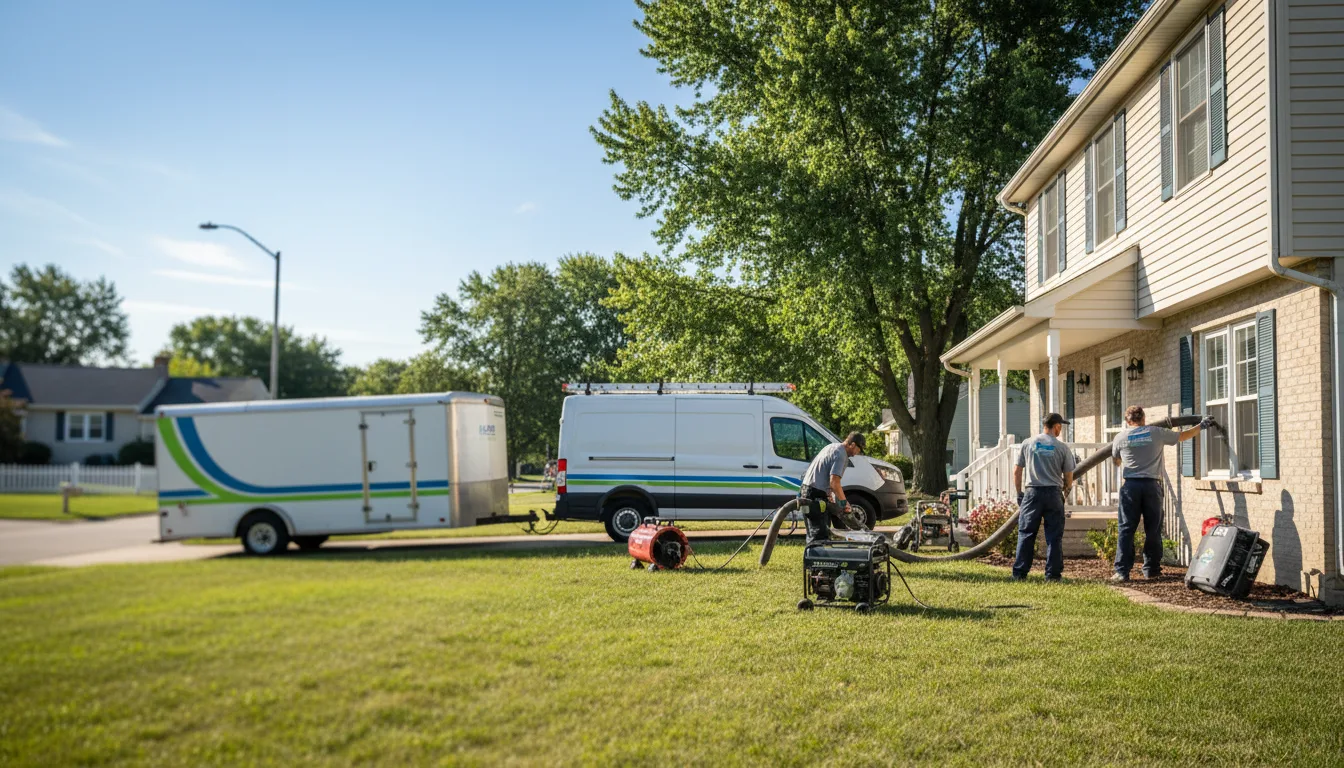 Flooded Basement Restoration And Cleanup With Repair in Bartley, NE near me